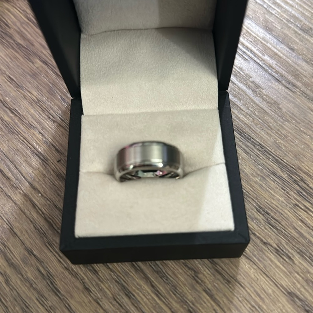 Men's wedding band.